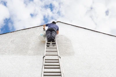 Peinture extérieure au Buisson — façades et ravalement